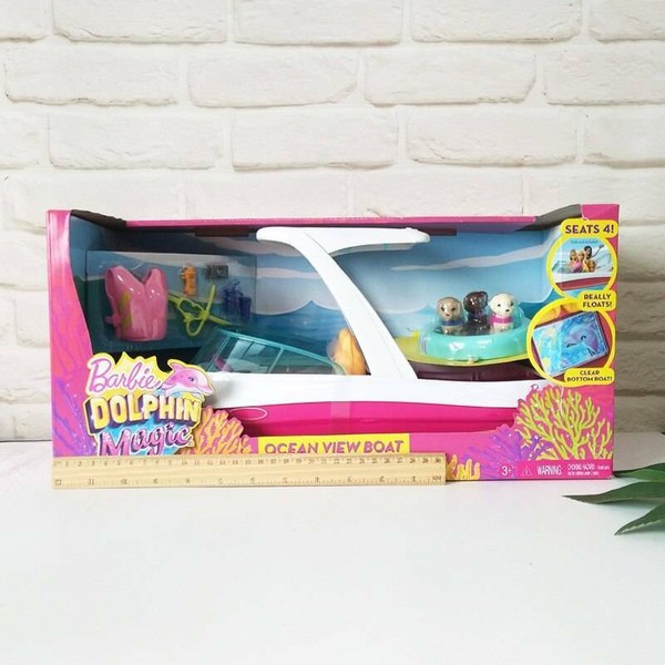 barbie dolphin boat